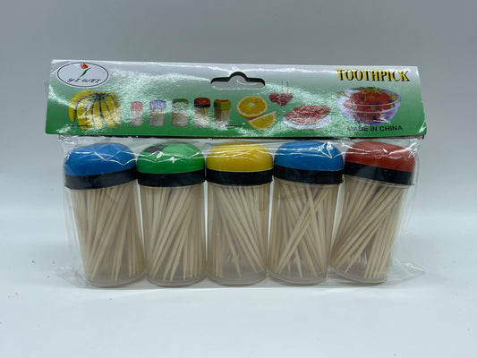 Wooden Toothpick 4 Pack